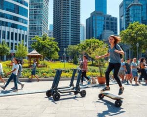 Elektrische skateboards: Innovatief stadsvervoer