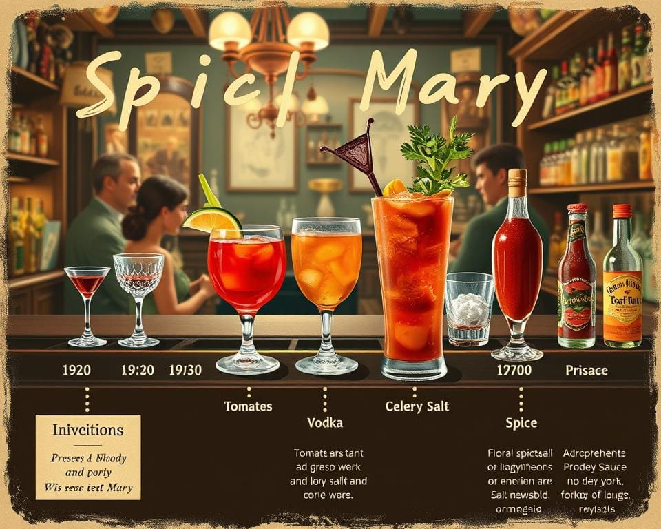 Geschiedenis van de Spicy Bloody Mary