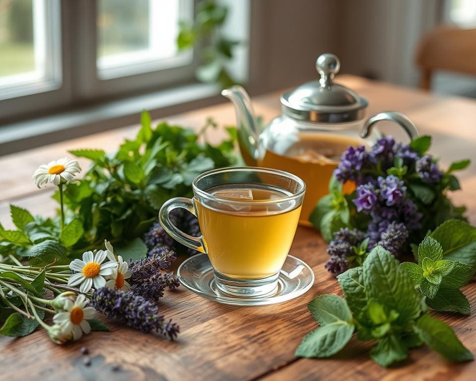 Herbal thee als hulpmiddel tegen stress