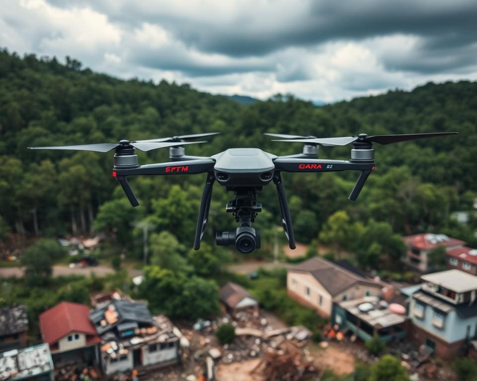 Hoe dragen drones bij aan rampenbestrijding?