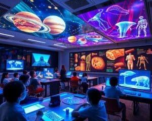 Hoe dragen holografische displays bij aan onderwijs?