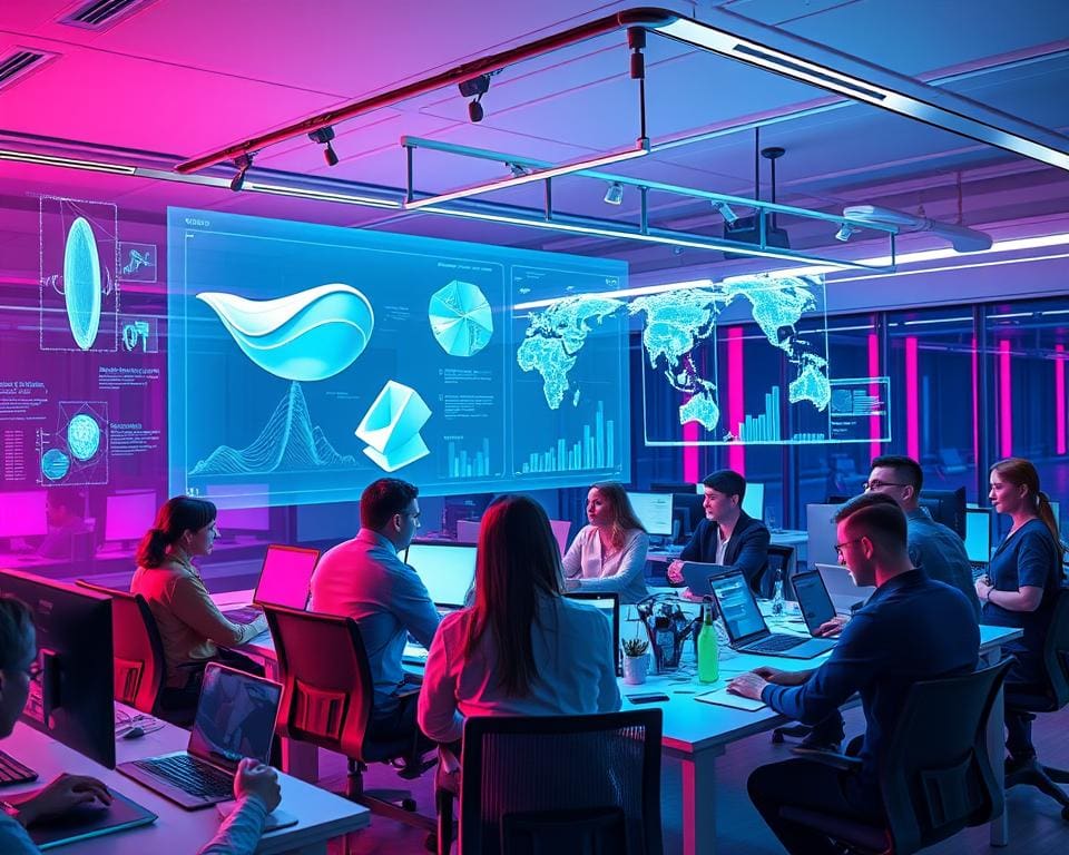 Hoe dragen holografische displays bij aan virtuele samenwerking?