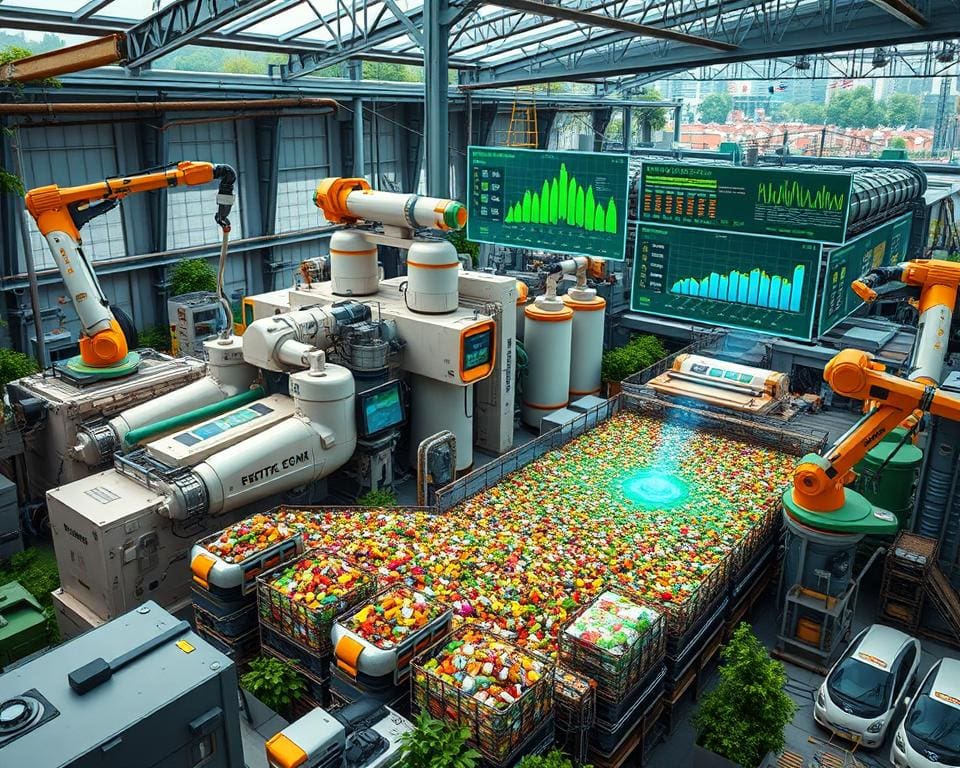 Hoe helpt machine learning bij slimme afvalverwerking?