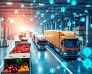 Hoe werkt blockchain in de logistiek van voedseltransport?