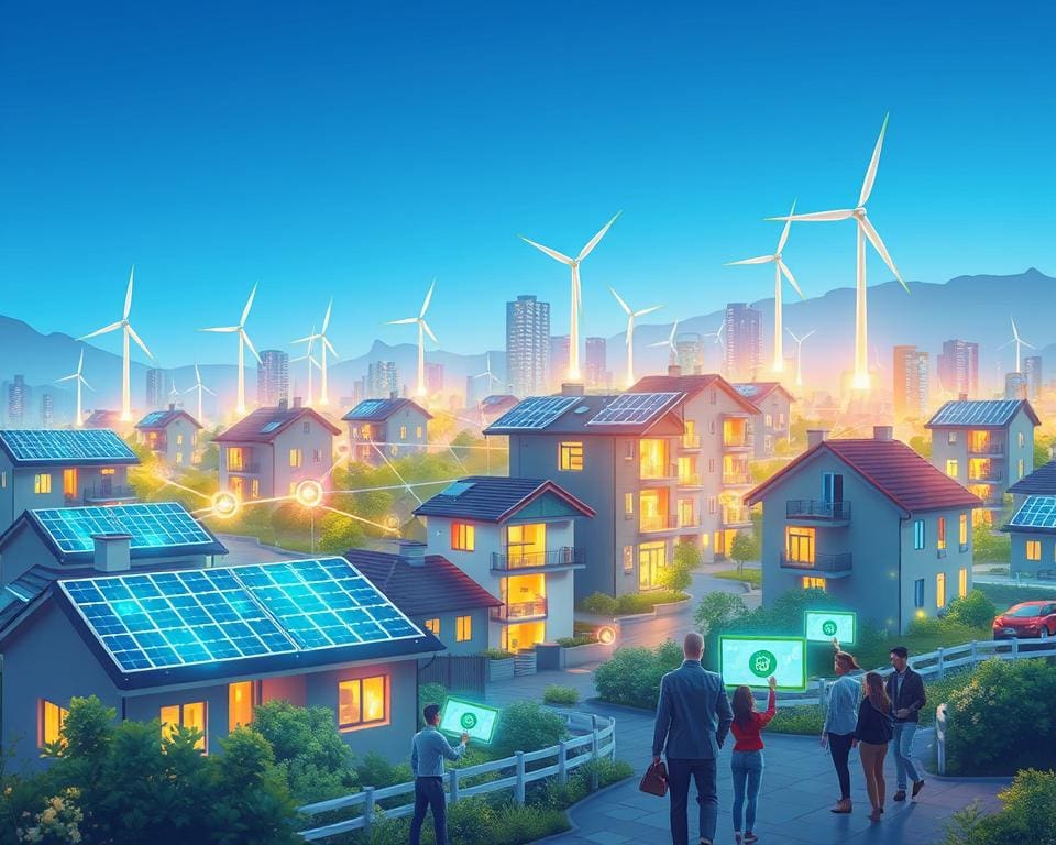 Hoe werkt blockchain in gedecentraliseerde energiehandel?