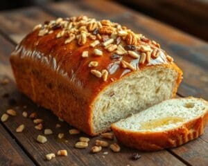 Honing-notenbrood voor een zoete bite