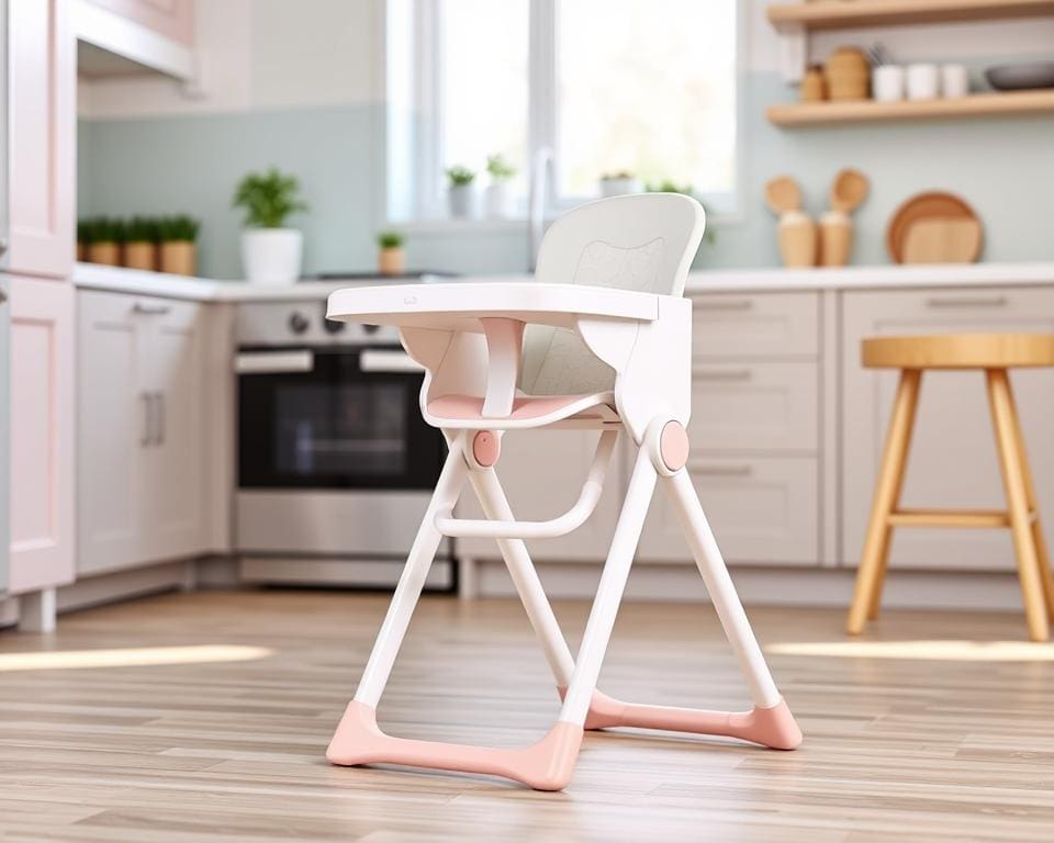 Kinderstoelen met een compact inklapsysteem