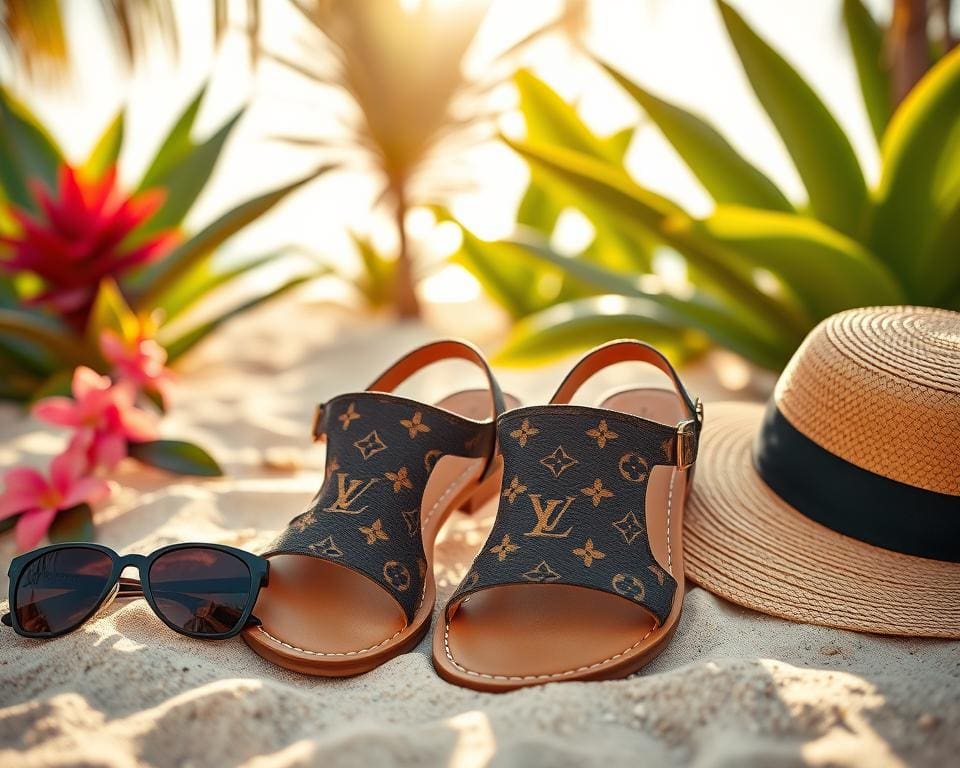 Louis Vuitton sandalen voor iconische zomerse stijl