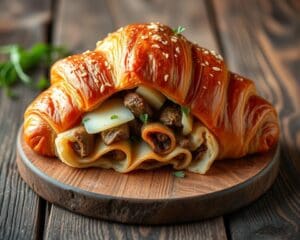 Luxe croissant met truffel en Parmezaanse kaas