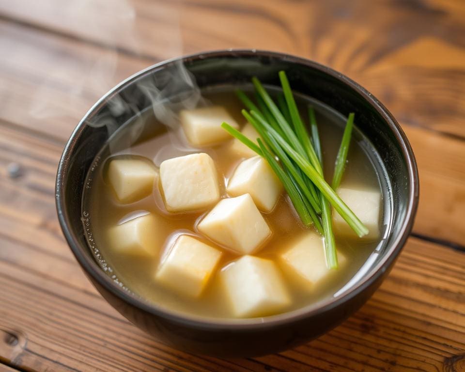 Miso-soep met tofu