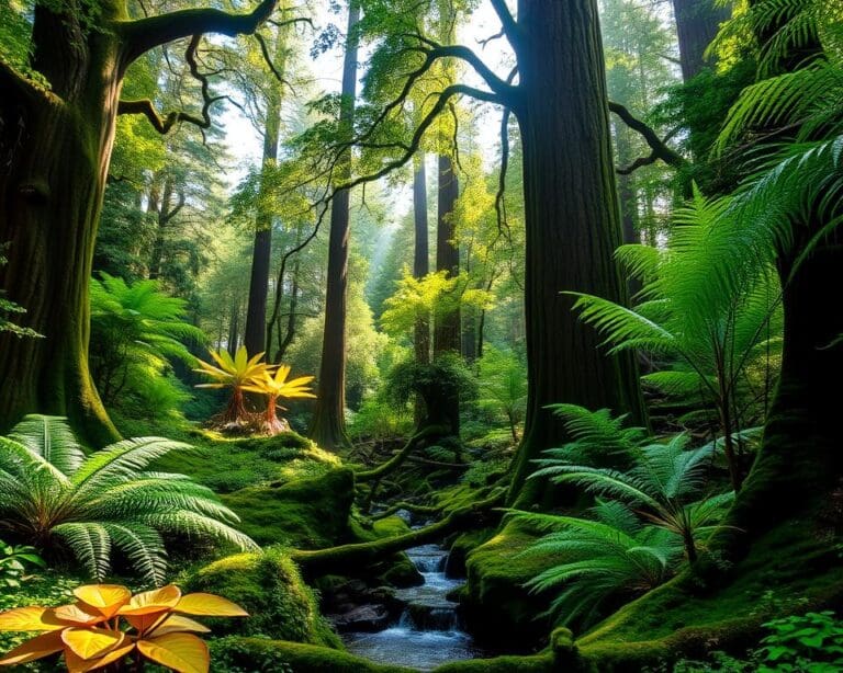 Natuur bewonderen in de weelderige bossen van Nieuw-Zeeland