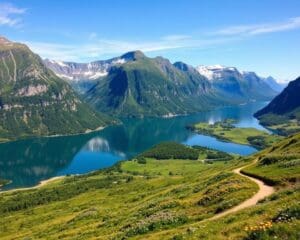 Natuurwandelingen door de fjorden van Noorwegen