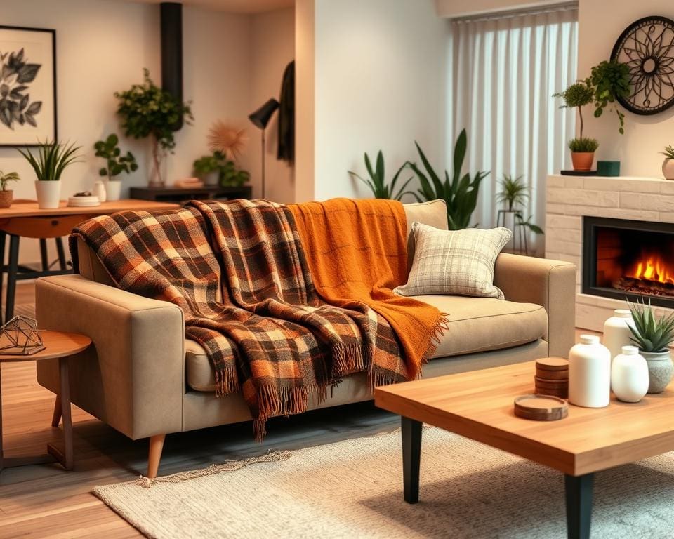 Plaids die warmte en stijl naar je woonkamer brengen