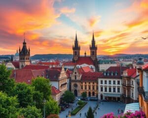 Praag: gouden torens en romantische pleinen