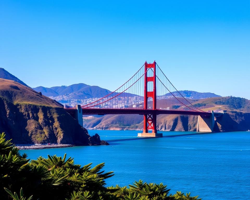 San Francisco: steile straten en de Golden Gate Bridge