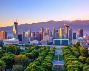Santiago: moderne flair en Andes-uitzichten
