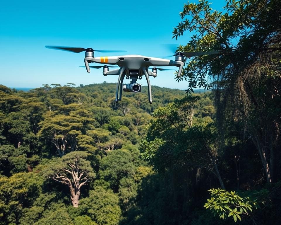 Toepassingen van drones in natuurbescherming