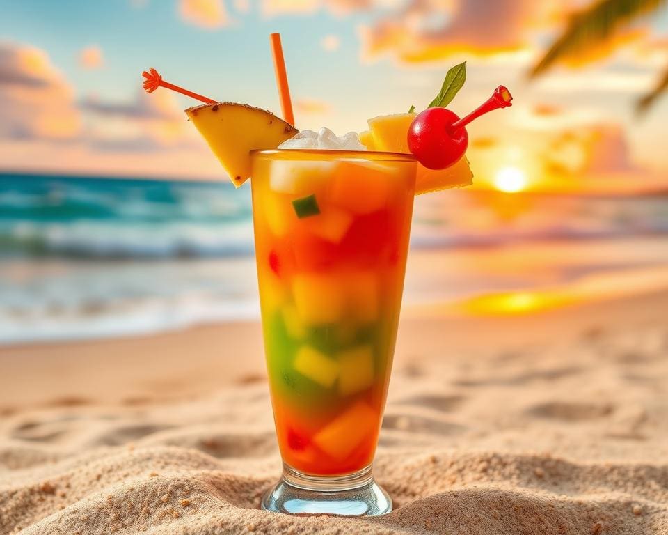 Tropical Hurricane cocktail: Een storm van smaken