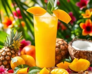 Tropical Mango Cooler: Zoet en verfrissend