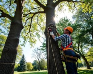 Veilig en verantwoord bomen snoeien in Hilversum