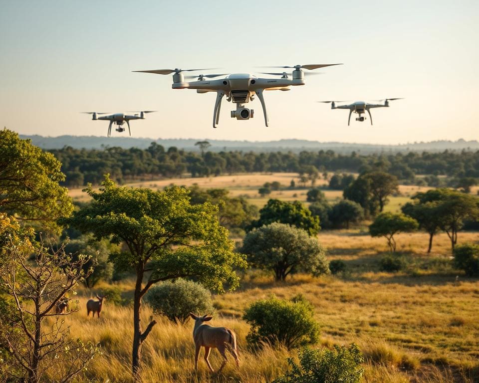 Wat maakt drones nuttig voor beveiliging van natuurreservaten?