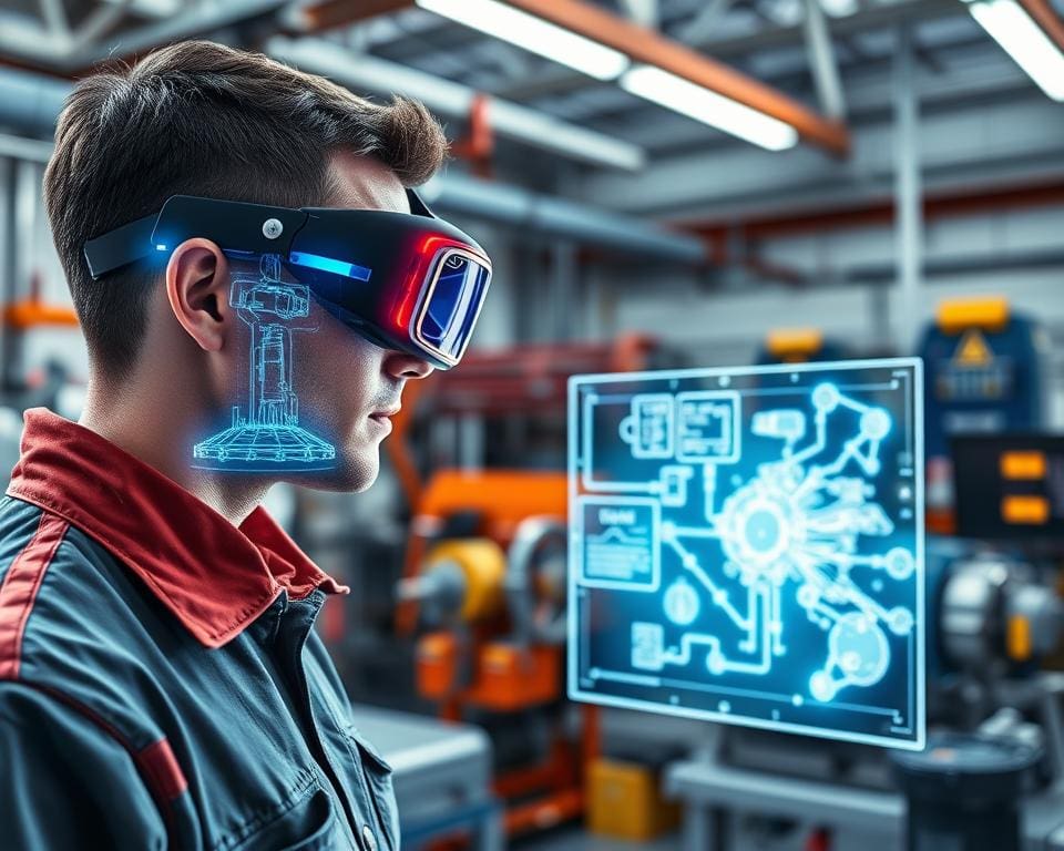 Wat zijn de voordelen van augmented reality in technische training?