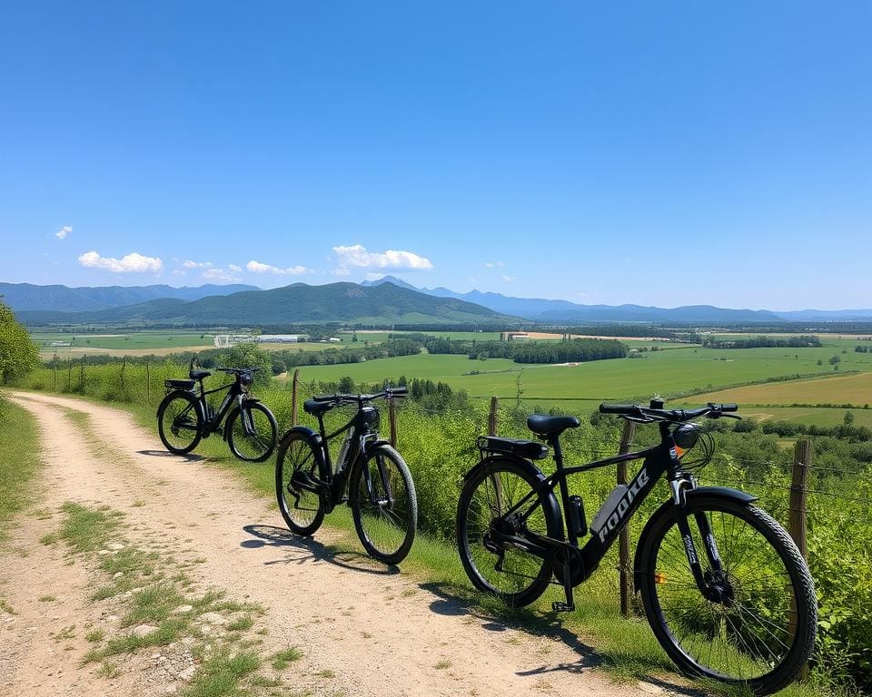 elektrische fietsen voor recreatie en lange reizen