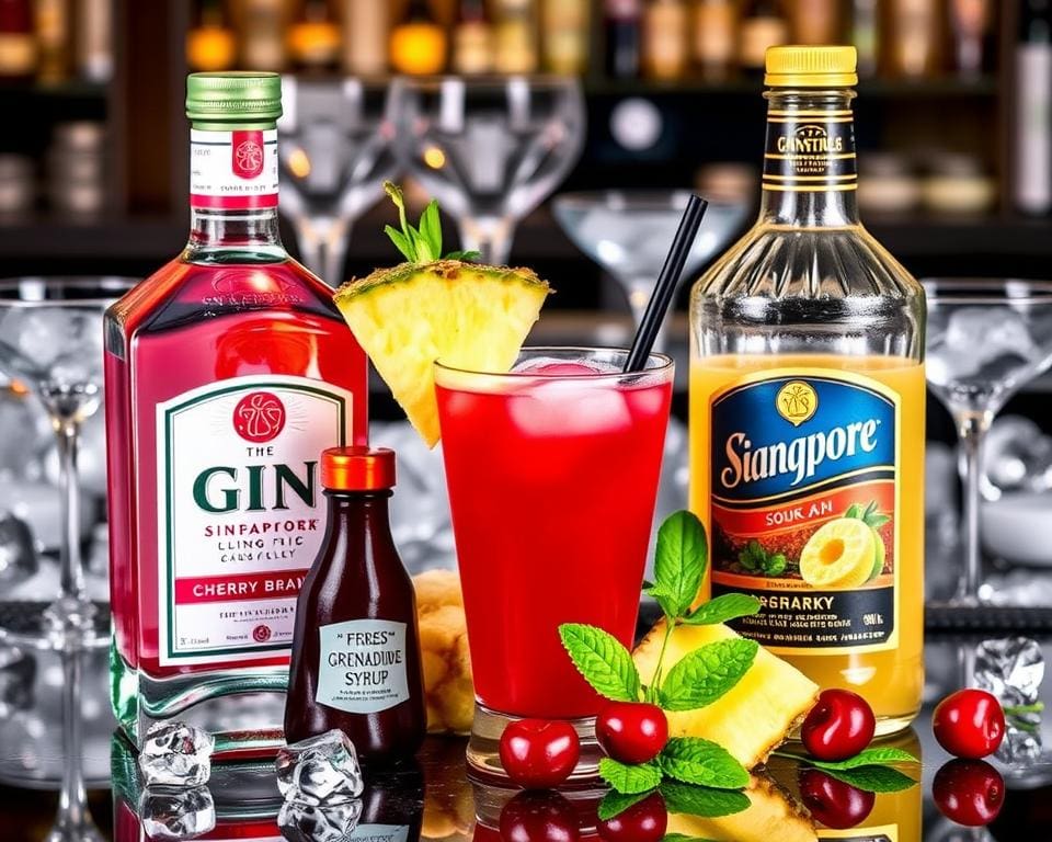 ingrediënten Singapore Sling