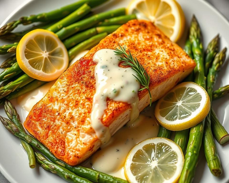 kooktechnieken voor zalm en asperges