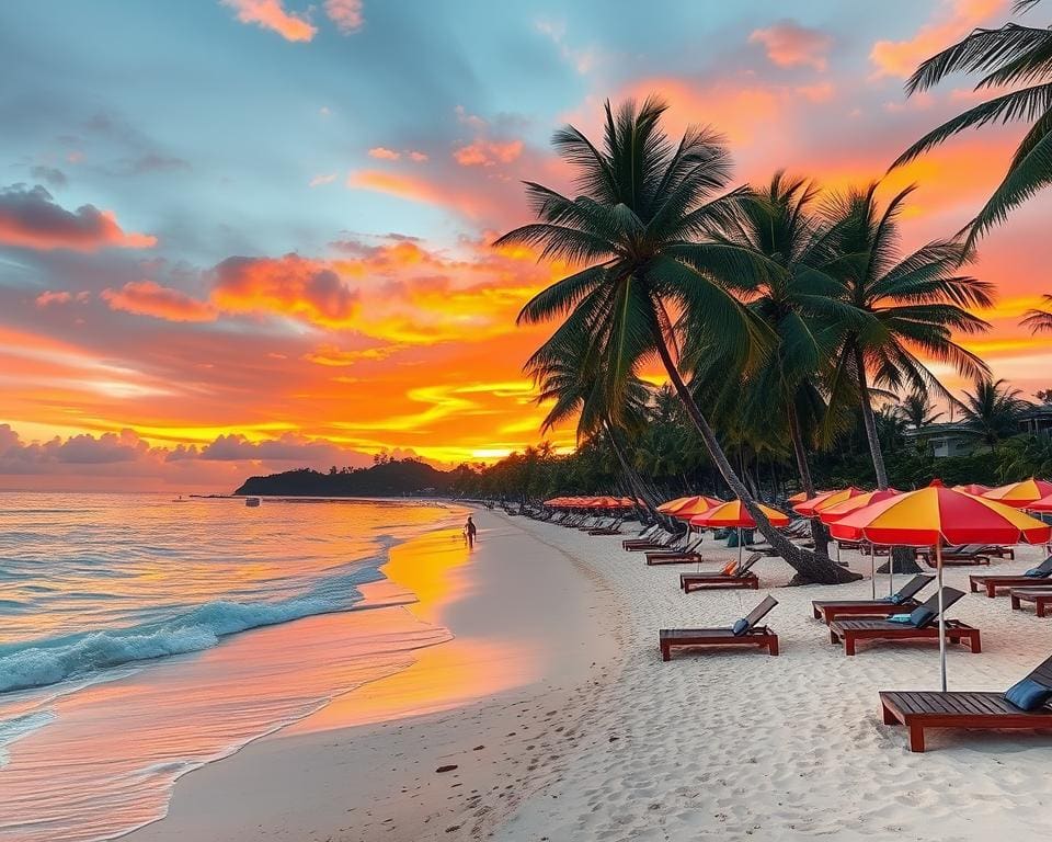 relaxen op de stranden van Bali