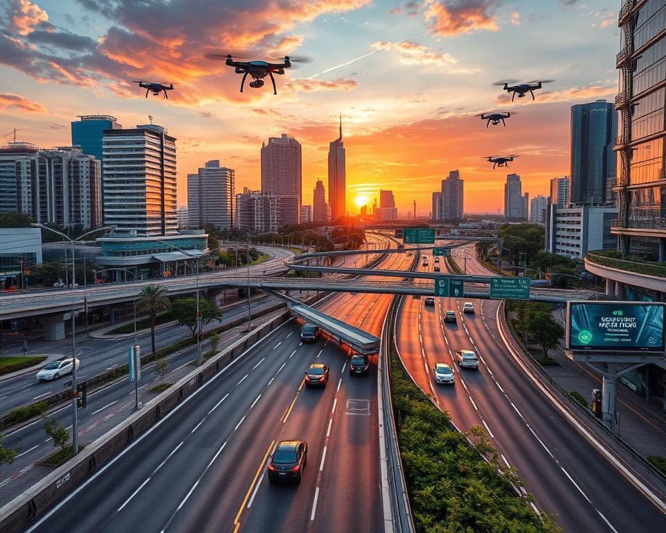 toekomstige trends in slimme netwerken voor verkeersbeheer