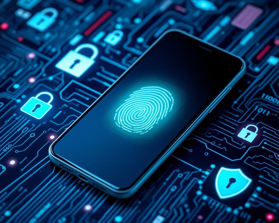 veiligheid smartphone biometrische authenticatie