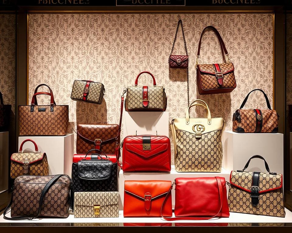 verschillende stijlen Gucci handtassen