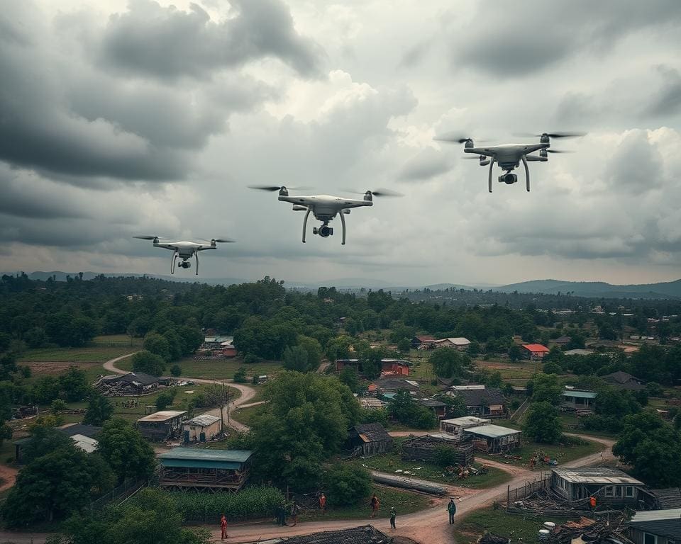 voordelen van drones bij rampen