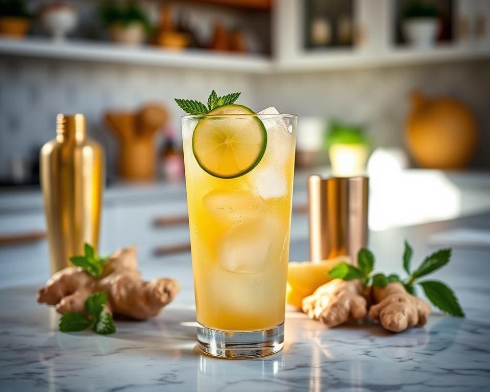 zelf maken Ginger Beer Spritz