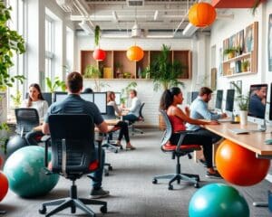 Actieve werkplekken: van zitbal tot staand bureau