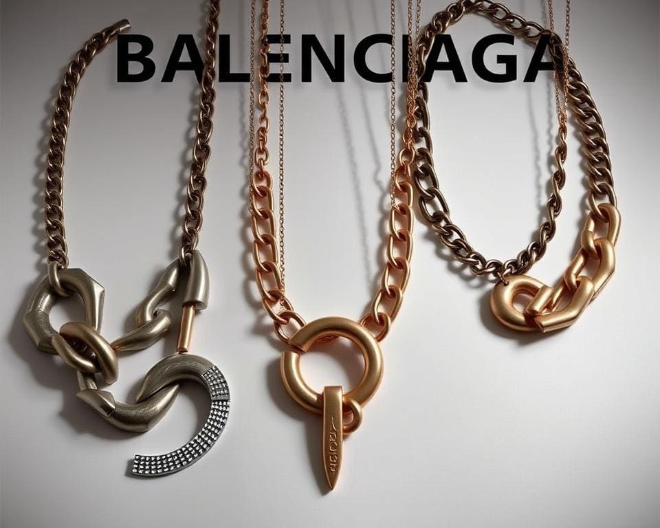 Balenciaga kettingen: Voor een opvallende en innovatieve stijl