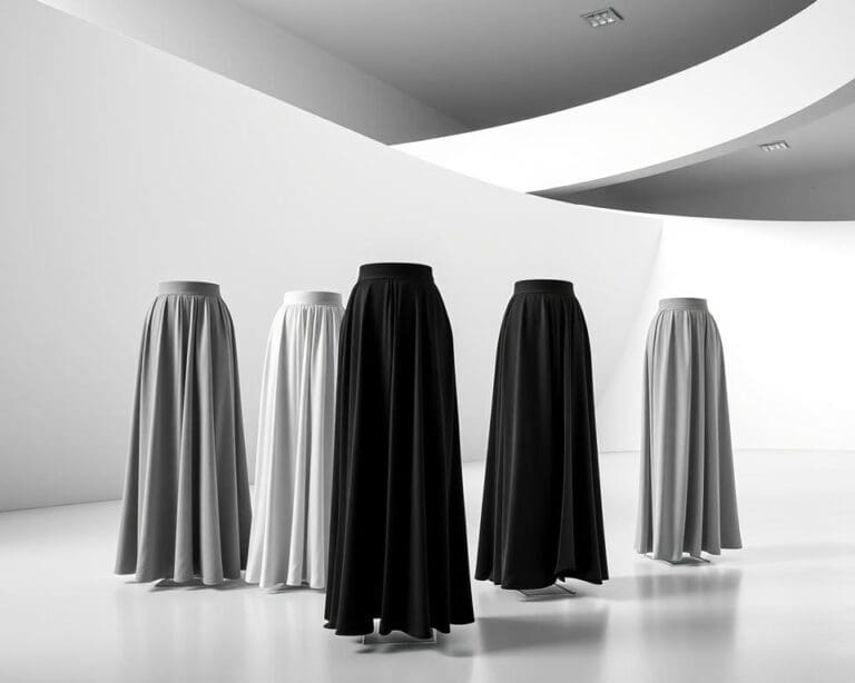 Balenciaga maxi-rokken: Voor een moderne, minimalistische stijl