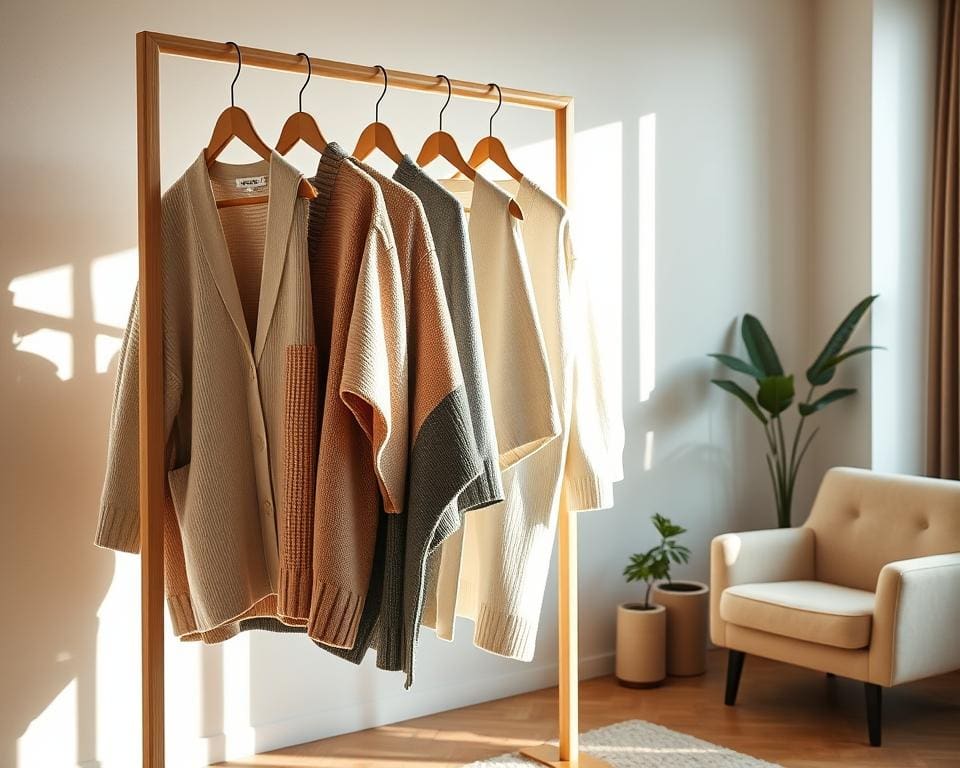 Balenciaga oversized cardigans: Innovatief en comfortabel