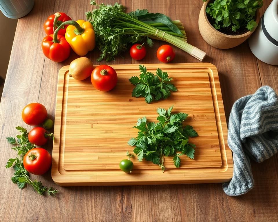 Bamboe snijplank: duurzaam en hygiënisch werken