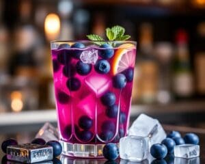 Blueberry Gin Fizz: Fris en stijlvol