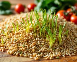 De gezondheidsvoordelen van gekiemde granen