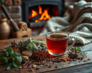 De voordelen van kruidenthee tijdens koude dagen