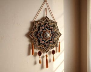 Decoratieve wandhanger: sfeervol en functioneel