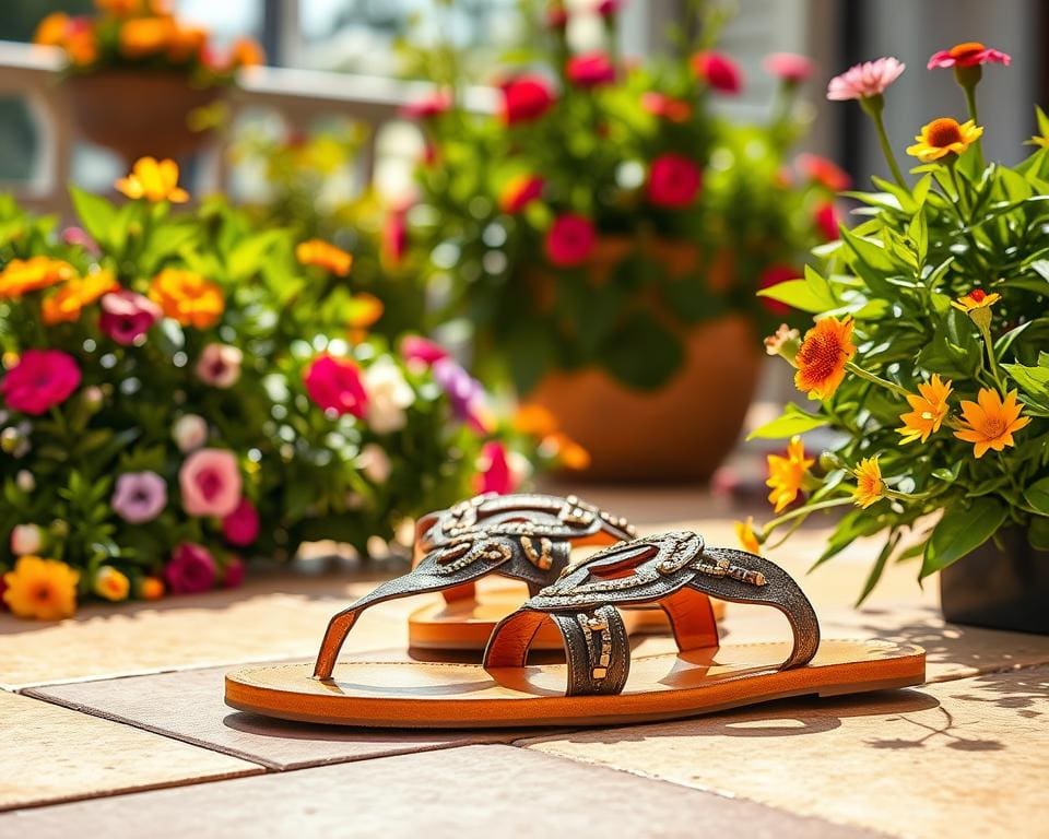 Dior leren sandalen: Voor een elegante zomerse stap