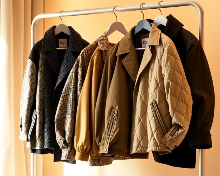 Dior oversized jassen: Luxe en warmte gecombineerd