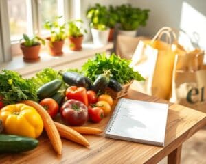 Een bewuste boodschappenlijst maken