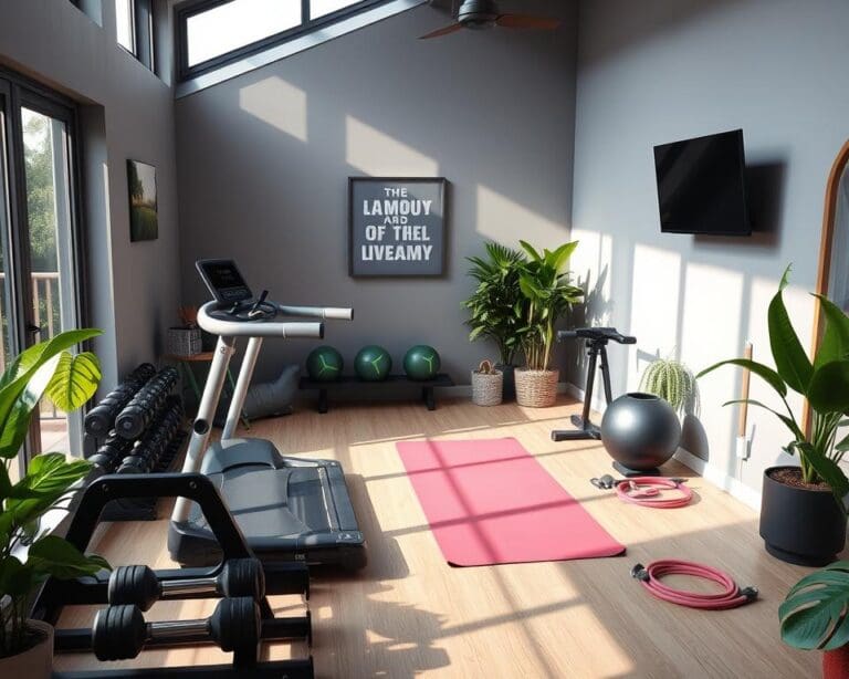 Een eigen fitnessstudio thuis opzetten