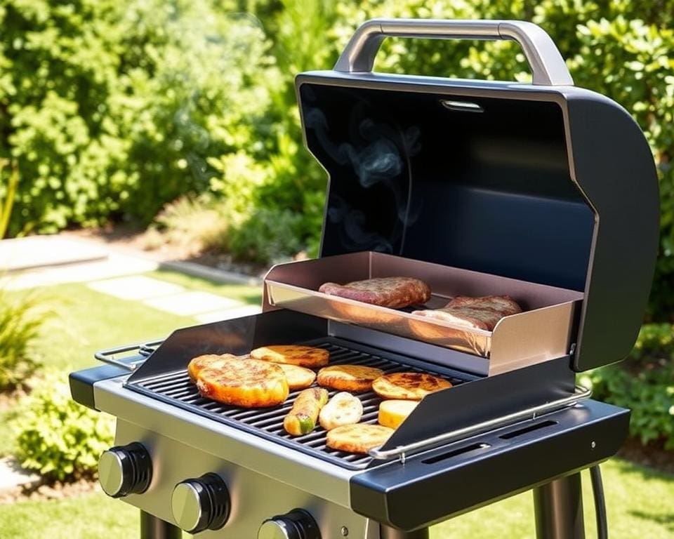 Elektrische BBQ’s met een ingebouwde vetopvangbak