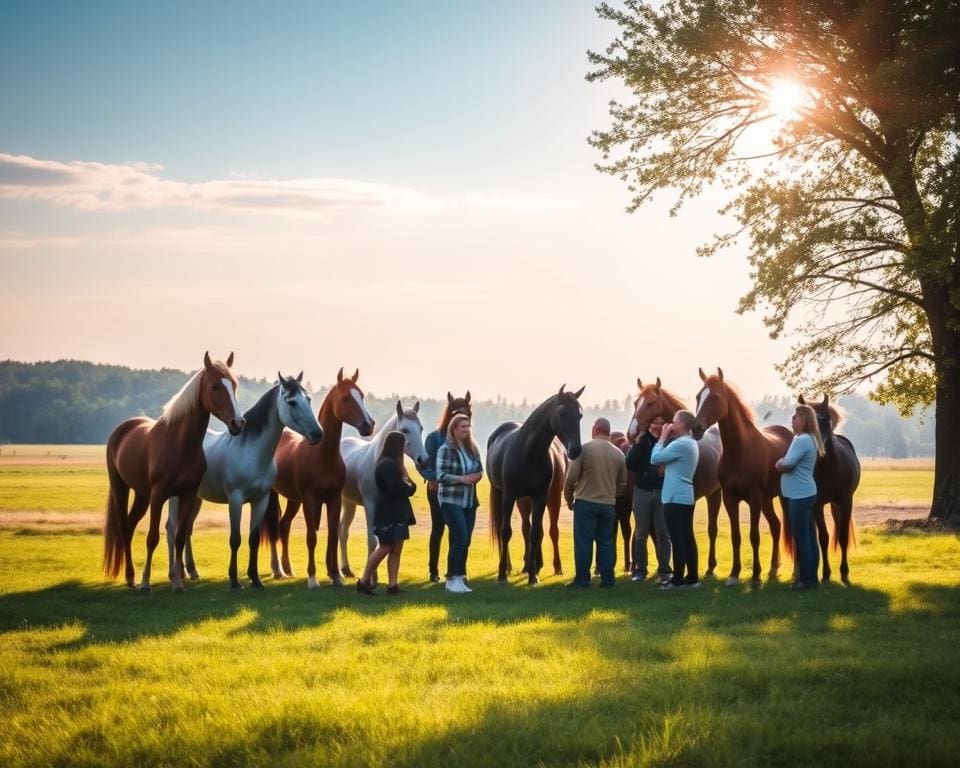 Familieopstellingen met paarden: heling door verbinding